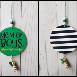 Rearview Mirror Car Charm